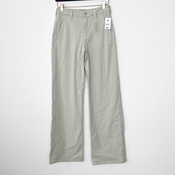 Mavi Womens 26 Beige Miracle High Rise Wide Leg Jean Soft Twill Tencel - Picture 1 of 9